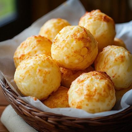 Chipá sin TACC en una canasta